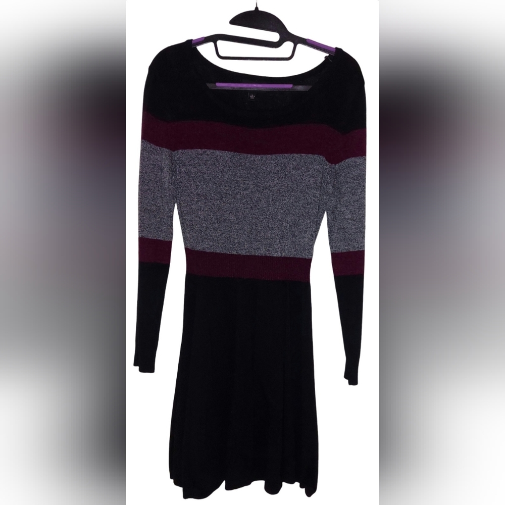 iZ Byer Long Sleeve Sweater Dress Size Large
